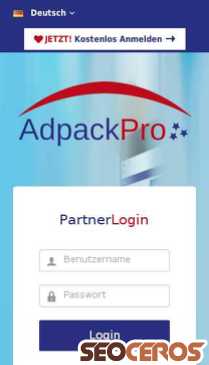 adpackpro.com mobil Vista previa