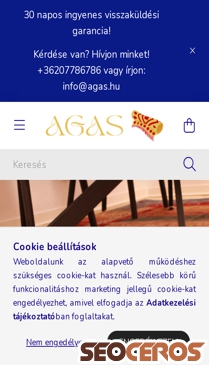agas.hu mobil előnézeti kép