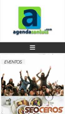 agendasanluis.com mobil förhandsvisning