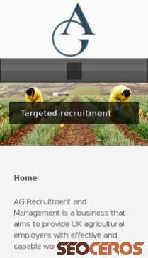 agrecruitment.eu mobil náhľad obrázku