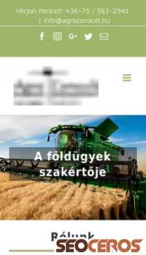 agroconsult.hu mobil preview