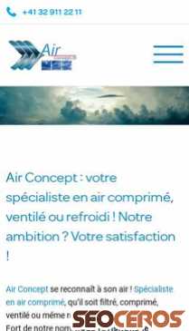 airconceptsa.ch mobil előnézeti kép
