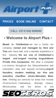 airportplus.co.uk mobil preview