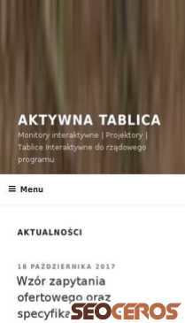 aktywnatablica.info.pl mobil previzualizare