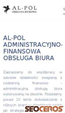 al-pol.eu mobil förhandsvisning