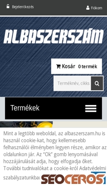 albaszerszam.hu mobil előnézeti kép
