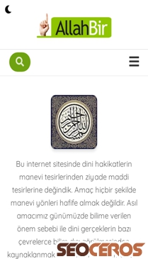allahbir.com mobil obraz podglądowy
