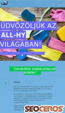 allhy.hu mobil előnézeti kép