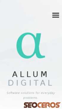 allum.digital/pr/index.html mobil preview