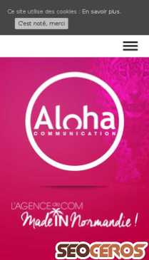 aloha-com.fr mobil Vorschau