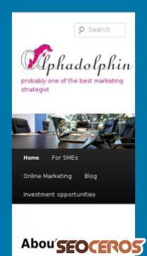 alphadolphin.com mobil förhandsvisning