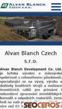 alvanblanch.cz mobil Vorschau