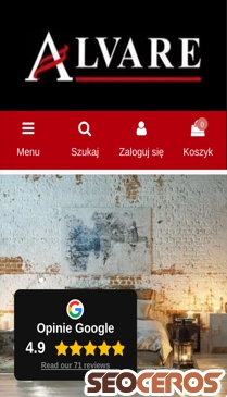 alvare.pl mobil előnézeti kép