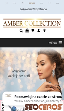 ambercollection.pl mobil preview