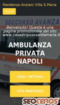 ambulanzanapoli.it mobil előnézeti kép