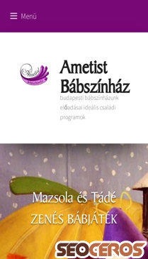 ametist.hu mobil előnézeti kép
