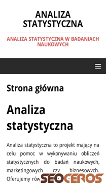 analiza-statystyczna.pl mobil obraz podglądowy