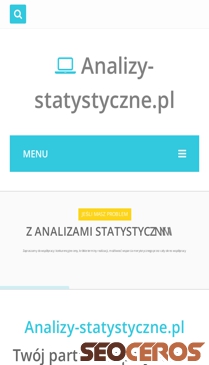 analizy-statystyczne.pl mobil förhandsvisning