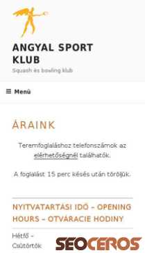 angyalsportklub.hu/araink mobil Vorschau