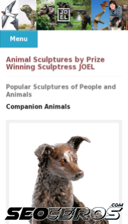 animalsculpture.co.uk mobil preview