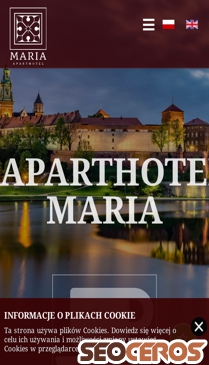 aparthotelmaria.pl mobil náhľad obrázku