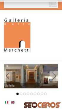 artemarchetti.it mobil förhandsvisning