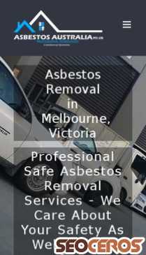 asbestosaustraliaremovalist.com.au mobil Vista previa