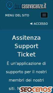 assistenza-support-ticket.trovicasevacanze.it mobil náhľad obrázku