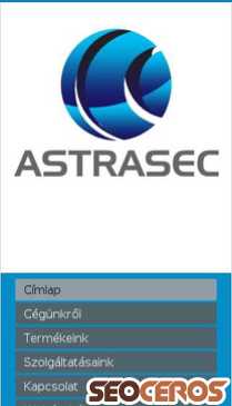 astrasec.hu mobil förhandsvisning