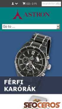astron-watch.com mobil preview