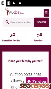 aucbey.com mobil anteprima