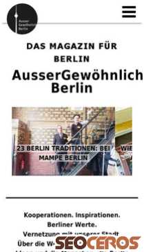 aussergewoehnlich-berlin.de mobil obraz podglądowy
