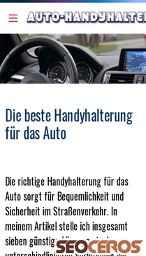 auto-handyhalterung.com mobil obraz podglądowy