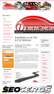 autopedia.co.uk mobil previzualizare