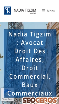 avocat-tigzim.fr mobil náhled obrázku