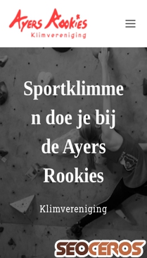 ayersrookies.nl mobil förhandsvisning