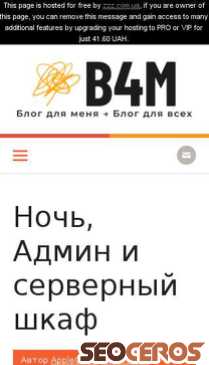 b4m.co.ua mobil previzualizare