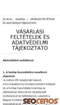 bababike.hu/vasarlasi_feltetelek_5 mobil previzualizare