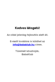 babaclub.hu mobil förhandsvisning