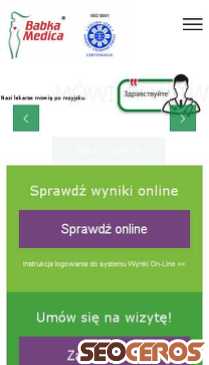 babkamedica.pl mobil previzualizare