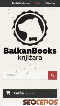 balkanbooks.rs mobil Vorschau