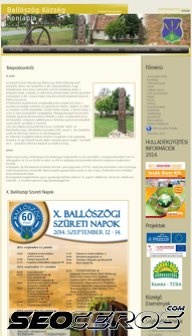 balloszog.hu mobil előnézeti kép