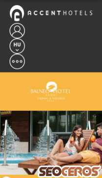 balneohotel.hu mobil előnézeti kép