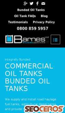 barnesoiltanks.co.uk/commercial-industrial-oil-tanks mobil previzualizare