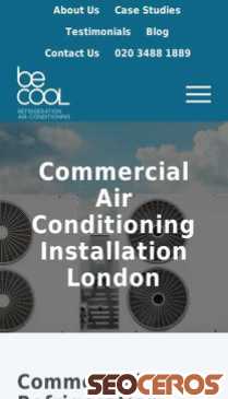 becoolrefrigeration.co.uk/air-conditioning mobil prikaz slike