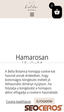 bellabotanica.hu mobil förhandsvisning