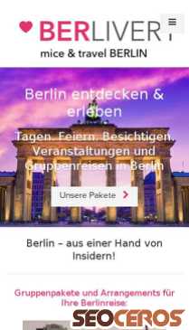 berlin-gruppenreisen.com mobil previzualizare