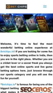 bettingsiteindia.in mobil preview