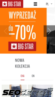 bigstar.pl mobil Vorschau