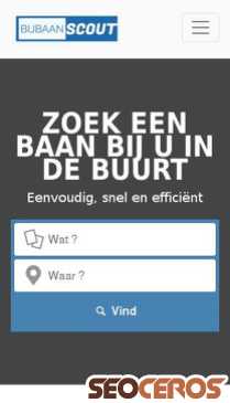 bijbaanscout.nl mobil vista previa